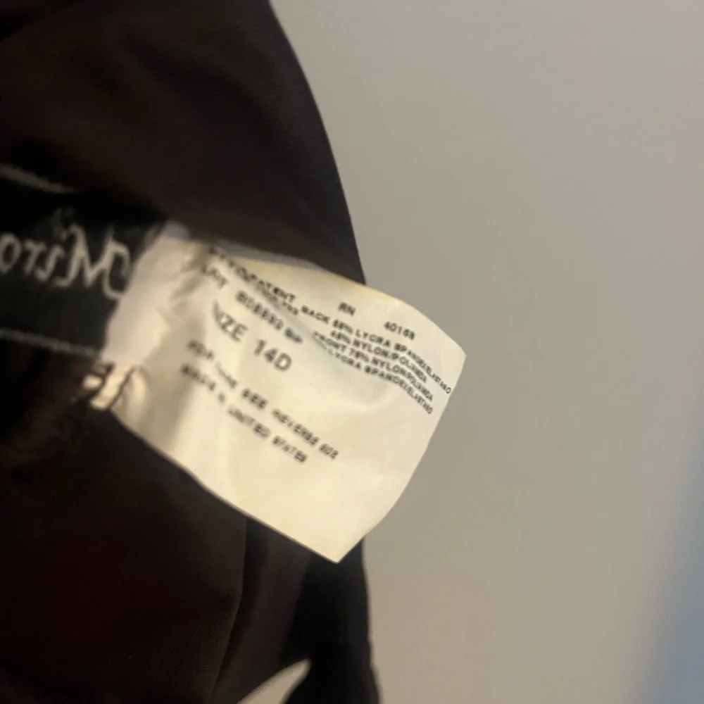 Miraclesuit Brown Ruche One Piece‎ Size 14D - Picture 4 of 4